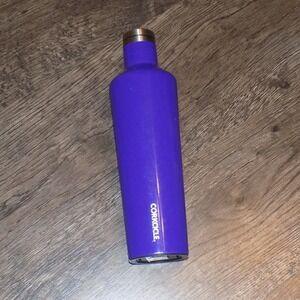 Corkcicle Tumbler Purple Insulated Water Bottle 24 oz